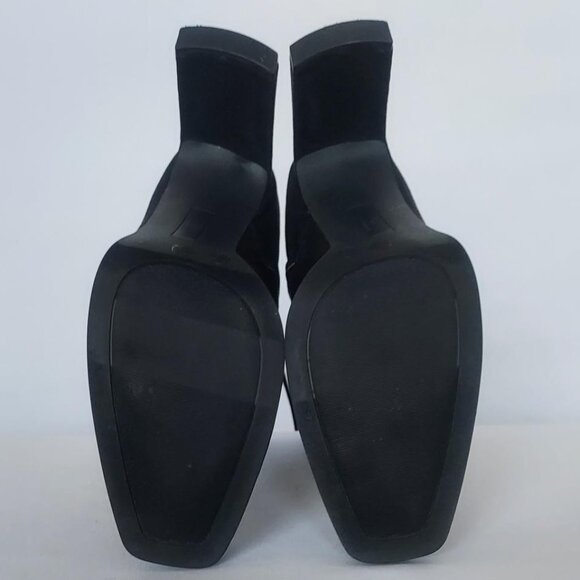 Worthington Women’s Boots Square Toe High Heels Mid-Calf Black Size: 7.5 NWOT - Picture 3 of 16